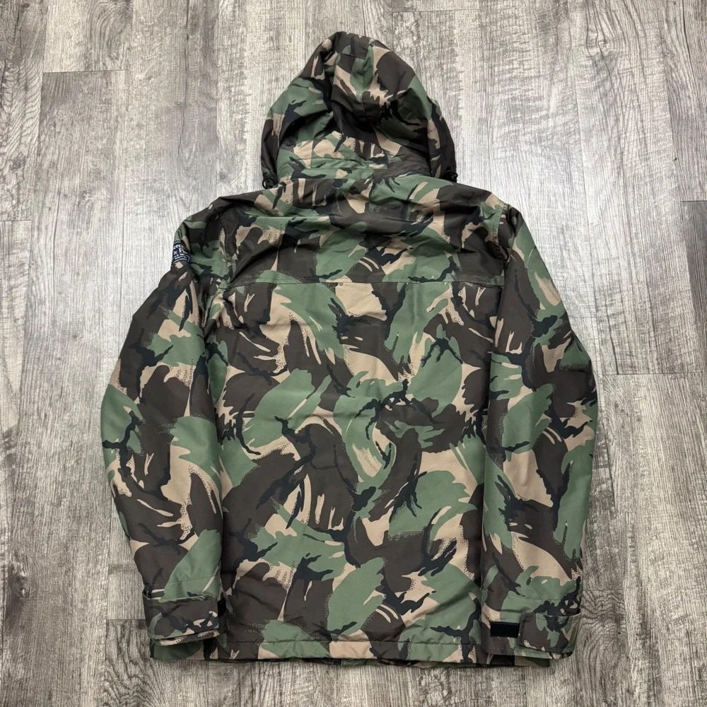 Abercrombie & Fitch Jacket Camo Camouflage Hooded Parka - Picture 2 of 7